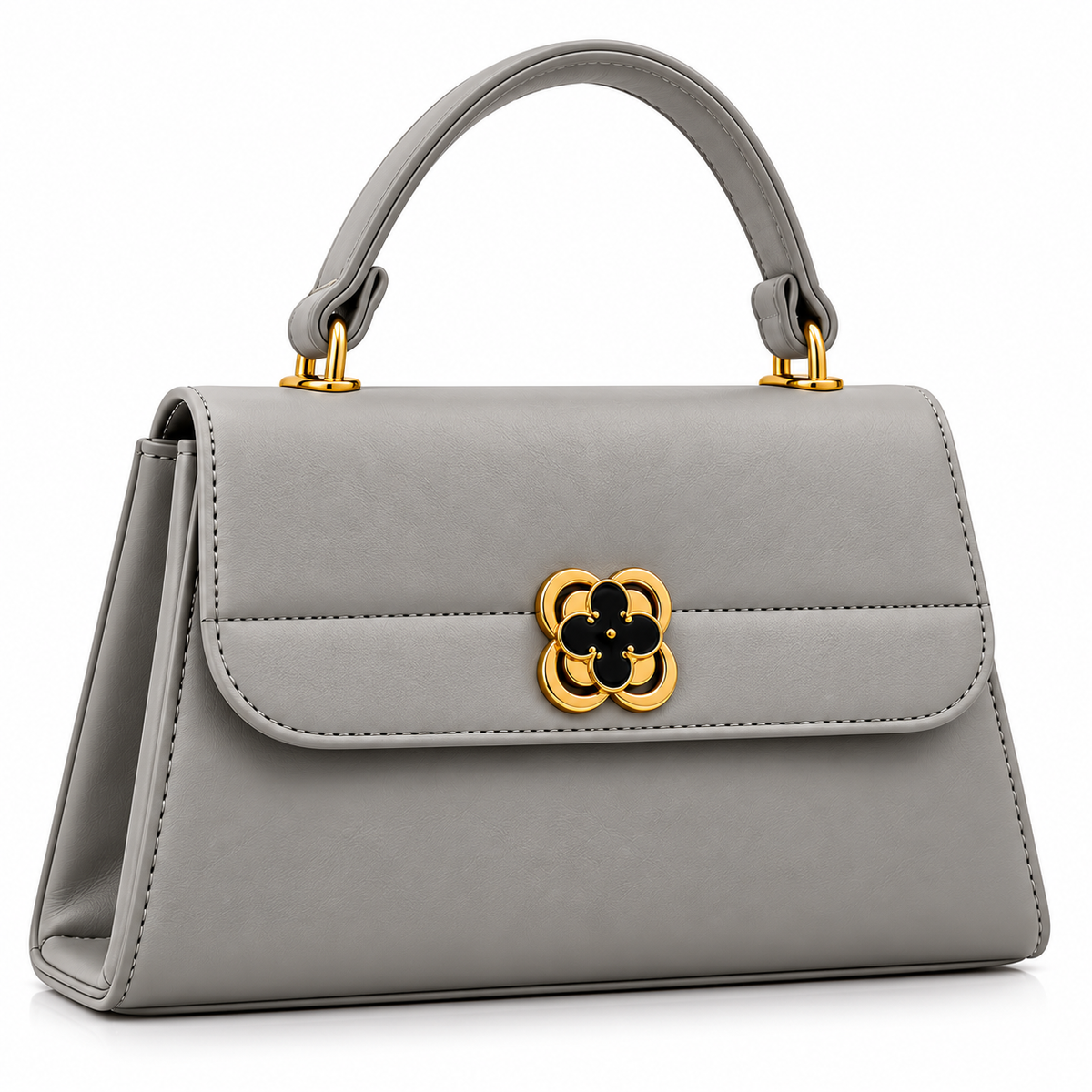 Flower-Lock Handbag