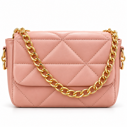 Quilted Chain Shoulder Bag