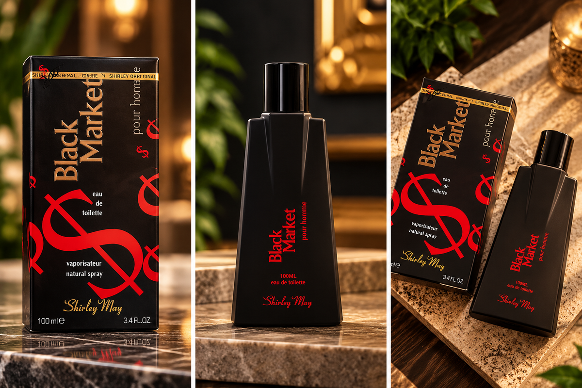 Title: Black Market by Shirley May Eau de Toilette for Men