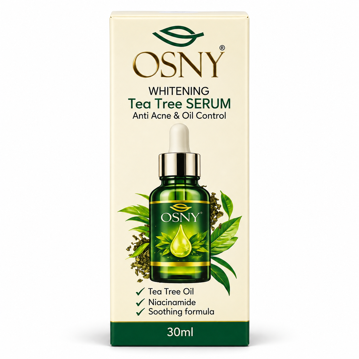 OSNY Tea Tree Anti-Acne & Oil Control Serum – 30ml