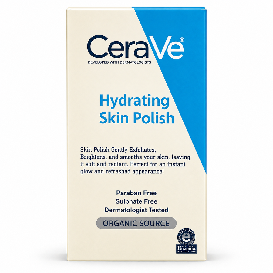 CeraVe Hydrating Skin Polish – Gentle Exfoliating & Smoothing
