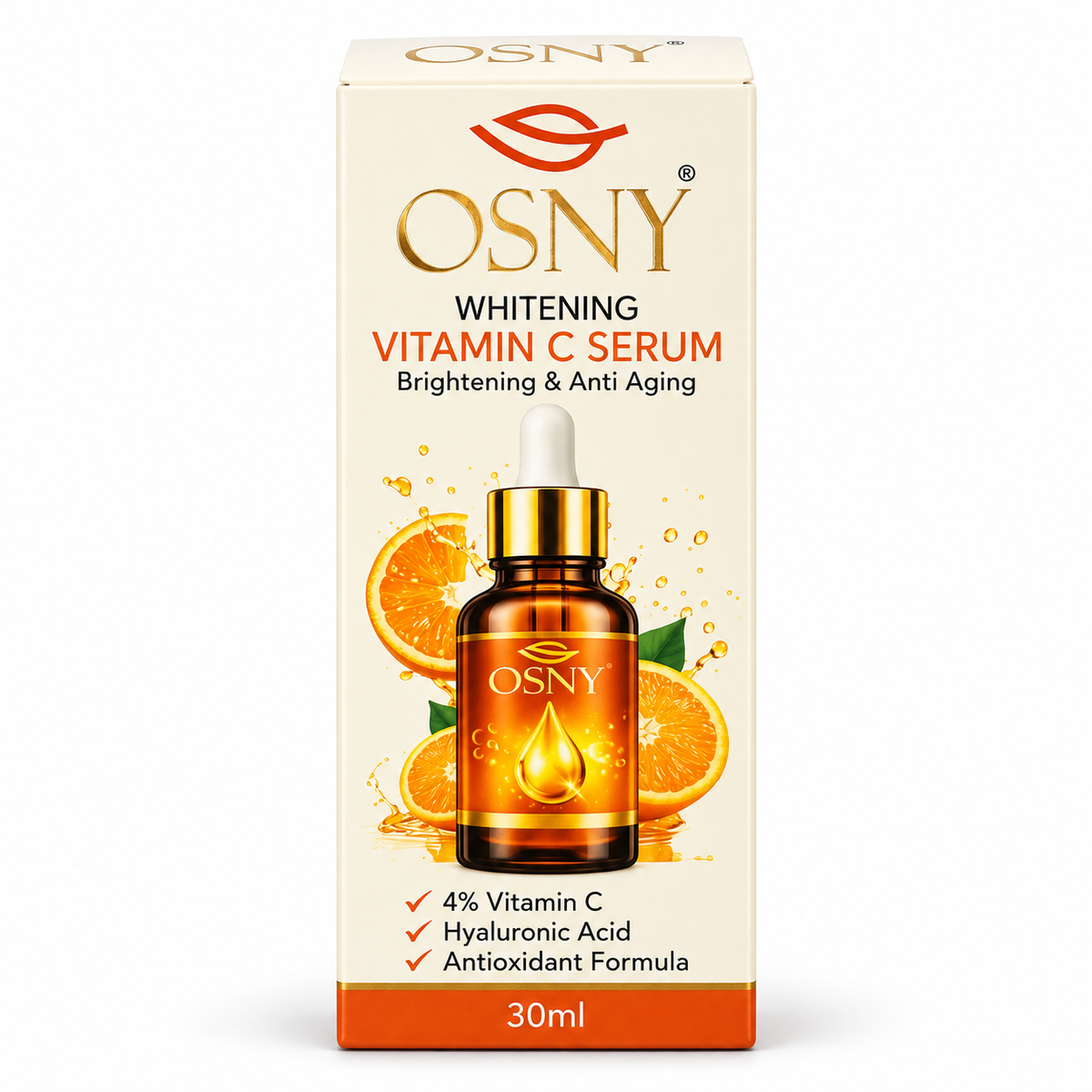 OSNY Vitamin C Brightening & Anti-Aging Serum – 30ml