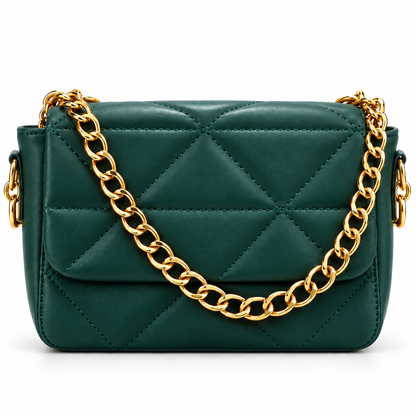 Quilted Chain Shoulder Bag