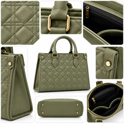 Premium Quilted Everyday Handbag